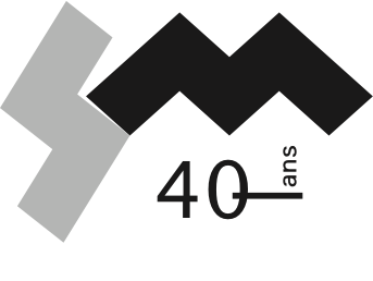 Logo du 40e anniversaire de Productions SuperMusique