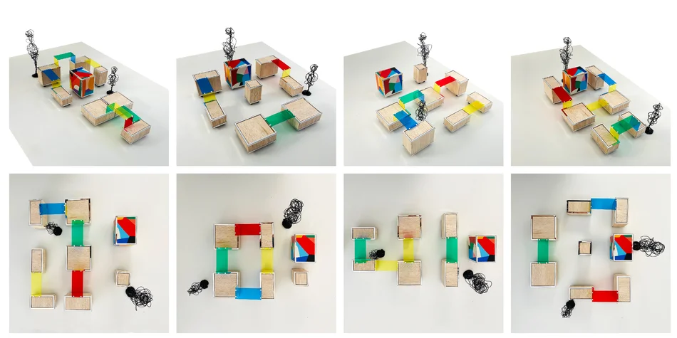 Maquettes de la Vivier Mobile