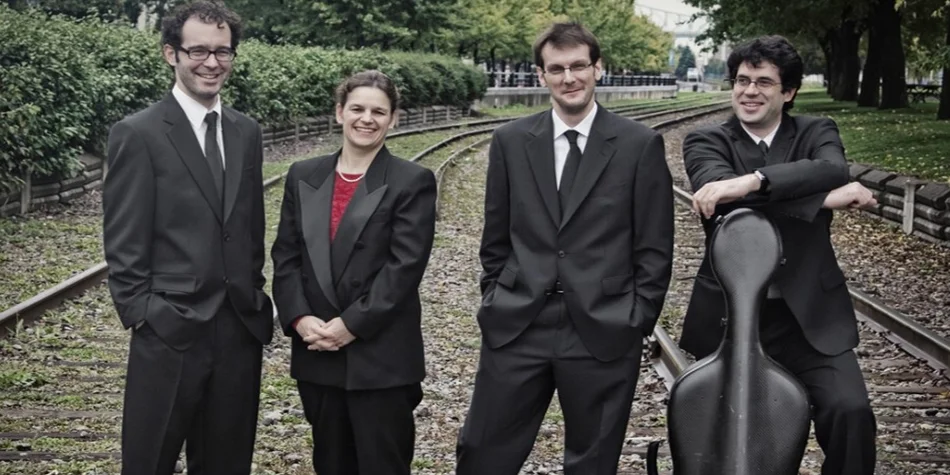 Photo of the Molinari quartet