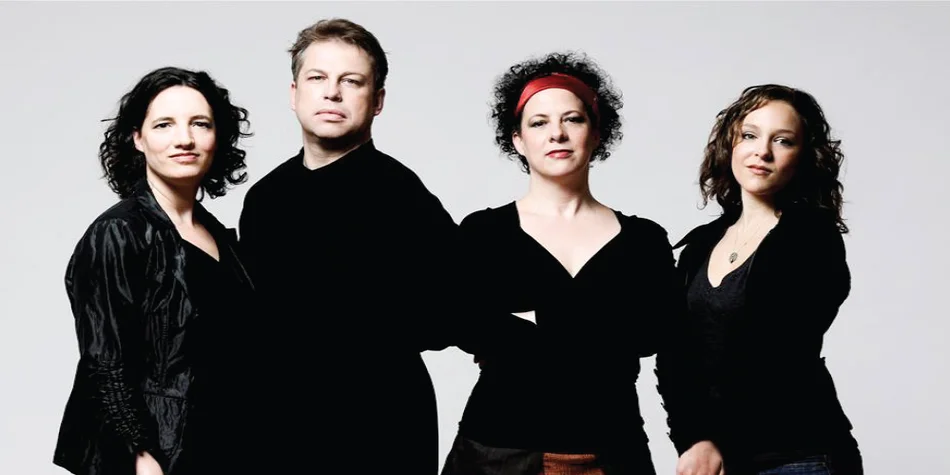 Photo of the Bozzini quartet