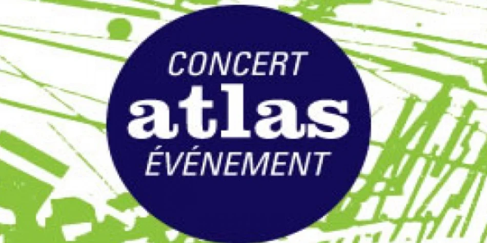 Text: concert atlas événement