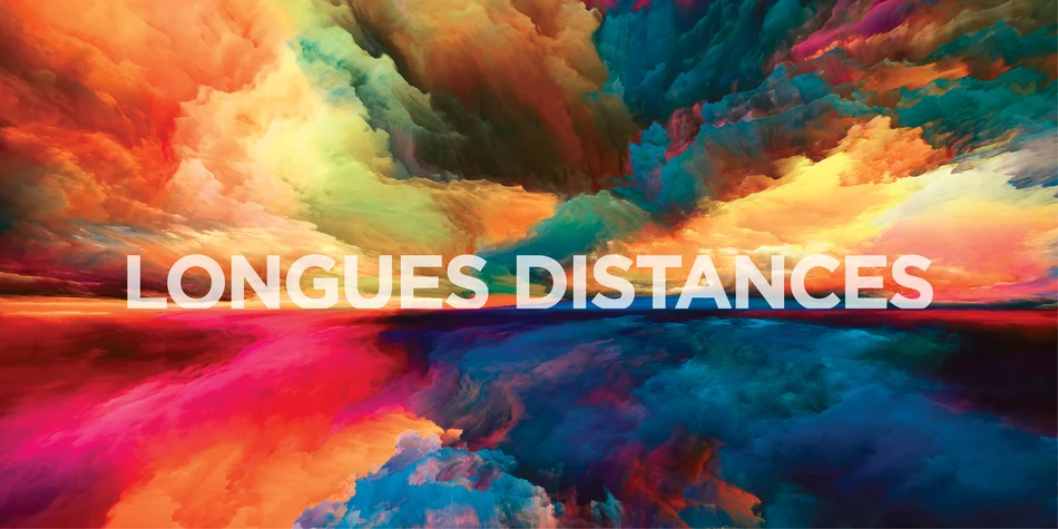 Visuel du concert Longues distances - des nuages de plein de couleurs différentes