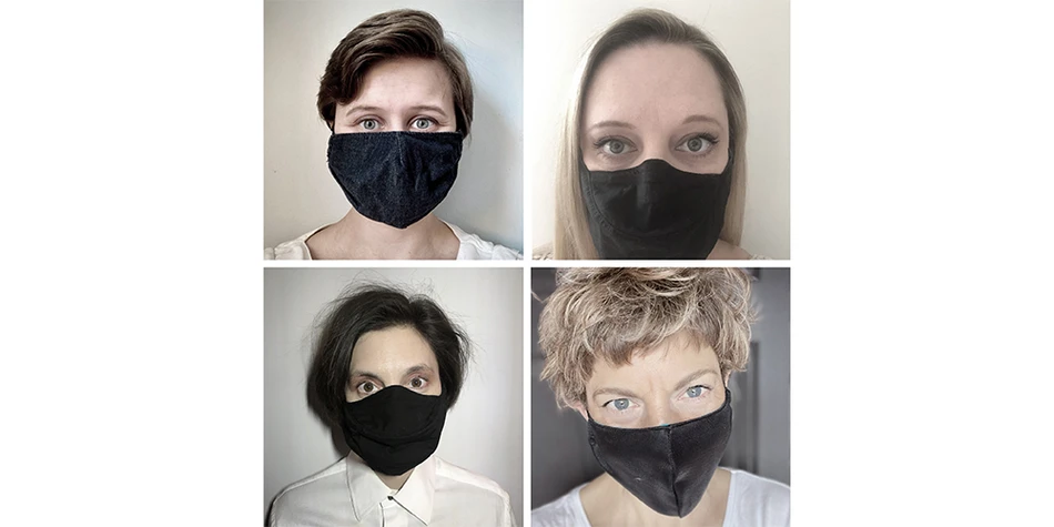 Photos des 4 chanteuses masquée