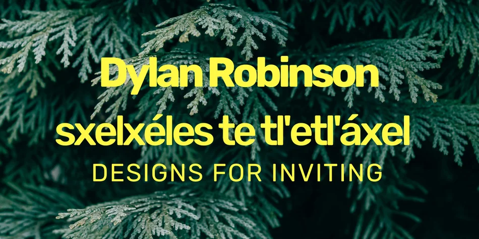 DYLAN ROBINSON 