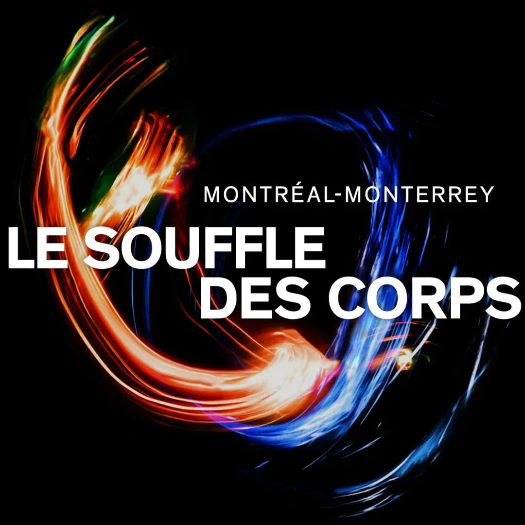 Abstract image with the concert title and the Quasar logo