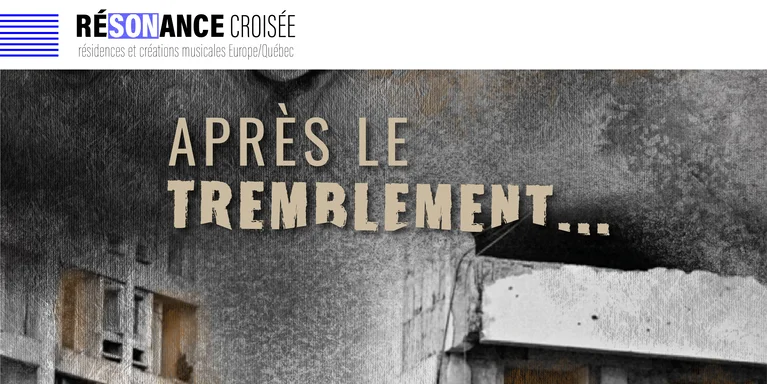 Visuel du concert après le tremblement