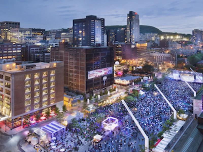 Photo de la Place des Festivals