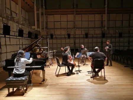 Répétition du concert Portrait Alla Zagaykevych // VivierMix du 16 octobre 2022