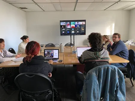 RENCONTRE ENTRE LE ViU ET LES ÉTUDIANT·E·S D'ALLA ZAGAYKEVYCH