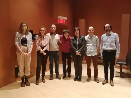 Cours de maître d'Alla Zagaykevych « La possibilité du futur : Ukraine, musique ». au Conservatoire de musique de Montréal, 18 novembre 2022