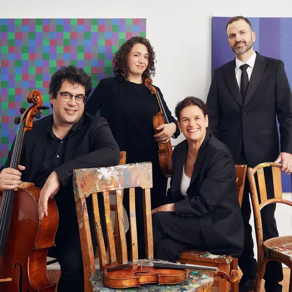 Photo of the Molinari quartet