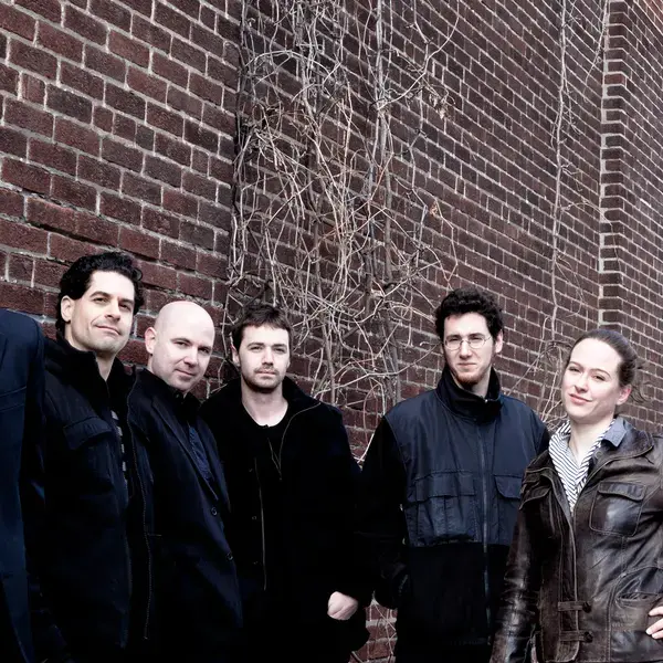 Photo of the Magnitude6 quintet